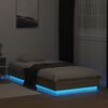 vidaXL Giroletto con LED Rovere Sonoma 90x200 cm