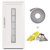vidaXL Porta Frontale Bianco 88 x 200 cm PVC