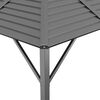 vidaXL Gazebo con Tetto 3x3 m Antracite
