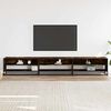 vidaXL Mobile Porta TV Rovere Fumo 270x40x46 cm in Truciolato