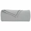 vidaXL Coperta Grigio 240 x 220 cm Panno