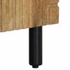 vidaXL Credenza Marrone 90x33x75 cm in Legno Massello di Mango