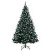 vidaXL Albero di Natale Artificiale con 300 LED 210 cm
