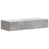 vidaXL Tavolino da Parete Laterale 87,5 x 34,5 x 17 cm