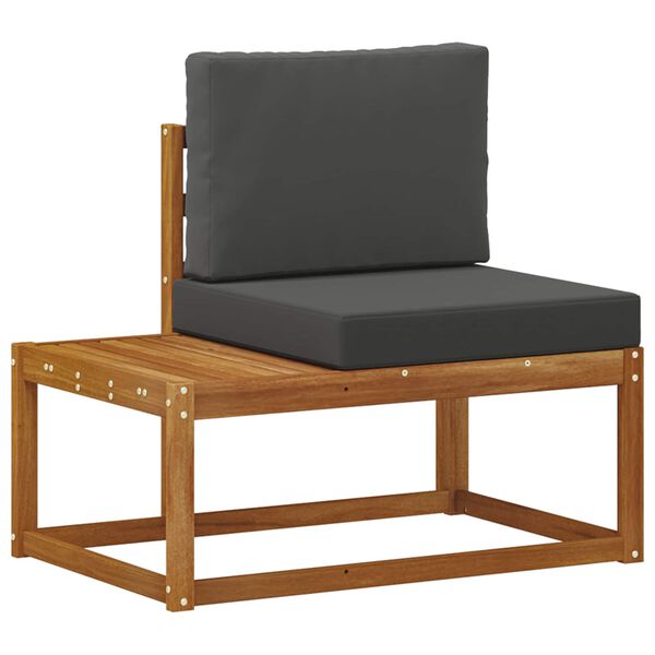 vidaXL Set di divani da esterno con cuscino 2 pcs Naturale