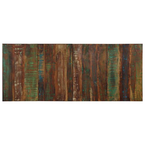 vidaXL Testiera Multicolore 200 cm in Legno Massello Recupero
