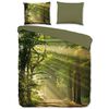 Good Morning Copripiumino WOODS 140x200/220 cm Verde