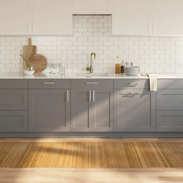 vidaXL Tappeto Rettangolare Natura 80x300 cm in Bamb&ugrave;