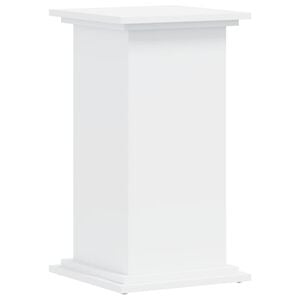 vidaXL Supporto per Piante Bianco 33x33x60 cm in Truciolato