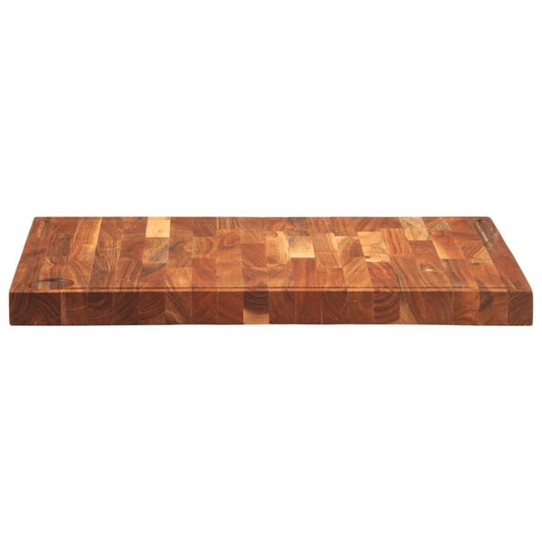 vidaXL Tagliere 60x42x4 cm in Legno Massello di Acacia