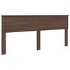 vidaXL Testiera Rovere Marrone Legno multistrato