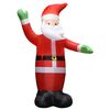 vidaXL Babbo Natale Gonfiabile Decorazione con LED IP44 4,5 m