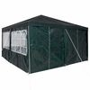 vidaXL Tenda Party Verde e Bianco 400 x 400 x 266 cm