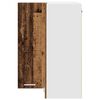 vidaXL Armadio pensile Legno Antico e Bianco 57 x 57 x 80 cm
