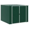 vidaXL Capanno da Giardino Verde 195x198x159 cm in Acciaio Zincato