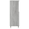 vidaXL Credenza Grigio Sonoma 60x36x110 cm in Legno Multistrato