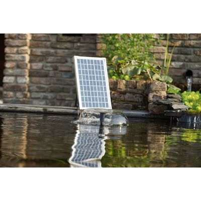 Ubbink Set Pannello Solare SolarMax 1000 e Pompa con Batteria 1351182