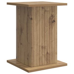 vidaXL Supporto per piante Rovere Artigianale 30,5 x 30 x 43 cm