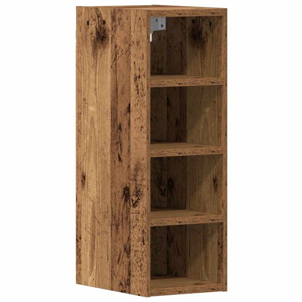 vidaXL Mobile Pensile &ldquo;Riga&rdquo; Legno Antico 20x29,5x60 cm