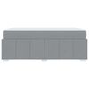 vidaXL Struttura del letto Grigio chiaro 180 x 200 cm Tessuto