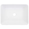 vidaXL Lavandino 40x30x13 cm in Ceramica Bianco
