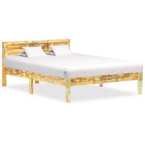 vidaXL Giroletto in Legno Massello di Recupero 120x200 cm