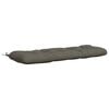 vidaXL Cuscino per panchina VIANEN 100% Poliestere Grigio