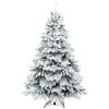 vidaXL Albero di Natale artificiale con 300 LED Bianco 210 cm PE e PVC