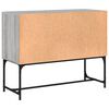 vidaXL Credenza Grigio Sonoma 100x40x79,5 cm in Legno Multistrato