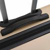 vidaXL Valigia con blocco 3 pcs Champagne 50 x 31 x 78 cm Plastica ABS