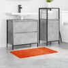 vidaXL Tappetino da bagno antiscivolo Arancione 50 x 80 cm PP