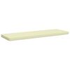 vidaXL Cuscino per Panchina a 1 Pezzo VUGHT 100% Poliestere Crema
