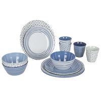Rice Bicchieri tazze in melamina 6 decori