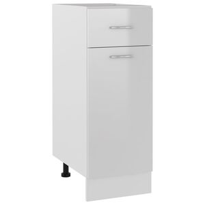 Armadietto Pensile VidaXL Bianco - 60x31x40 Cm, Con Scaffale, Per Cucina