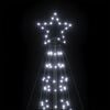 vidaXL Albero di Natale a LED con Punte 1534 LED Bianco Freddo 500 cm