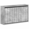 vidaXL Mobiletto per Scarpe da Muro ZWOLLE 71 x 17 x 43 cm