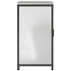 vidaXL Stoccaggio in cucina con porta Argento 60 x 50 x 92 cm Acciaio