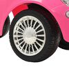 vidaXL Auto per Bambini Fiat 500 Rosa