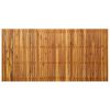 vidaXL Set da pranzo da giardino 7 pz 201,5x100 cm in legno massello di acacia