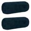 vidaXL Federa 2 pz HEERLEN Blu navy &Oslash; 15 x 40 cm