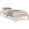 vidaXL Letto Extra Lungo senza Materasso 80x220 cm in Legno di Pino