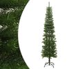 vidaXL Albero di Natale Artificiale Sottile con Base 240 cm PE