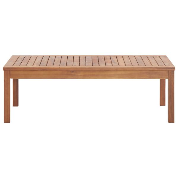 vidaXL Set Salotto da Giardino 4pz con Cuscini Legno Massello Acacia