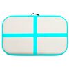 vidaXL Tappetino Ginnastica Gonfiabile con Pompa 60x100x10cm PVC Verde