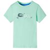 Maglietta da Bambino Maniche Corte Verde Chiaro 92