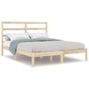 vidaXL Giroletto in Legno Massello 120x190 cm Small Double