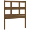 vidaXL Testiera per Letto ambra 105,5x4x100 cm Legno Massello di Pino