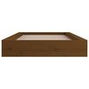 vidaXL Giroletto Ambra 75x190 cm Small Single in Legno Massello