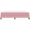 vidaXL Letto a molle con materasso Rosa 180 x 210 cm Tessuto