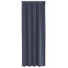 vidaXL Tende Blackout con Anelli 2 pcs Antracite 245 x 140 cm